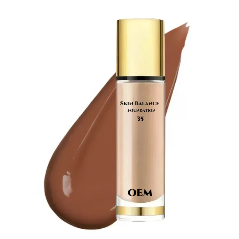 GMP Certified Liquid Foundation OEM مورد FDA & ISO 22716 الامتثال